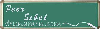 Peer Sibel Visitenkarte